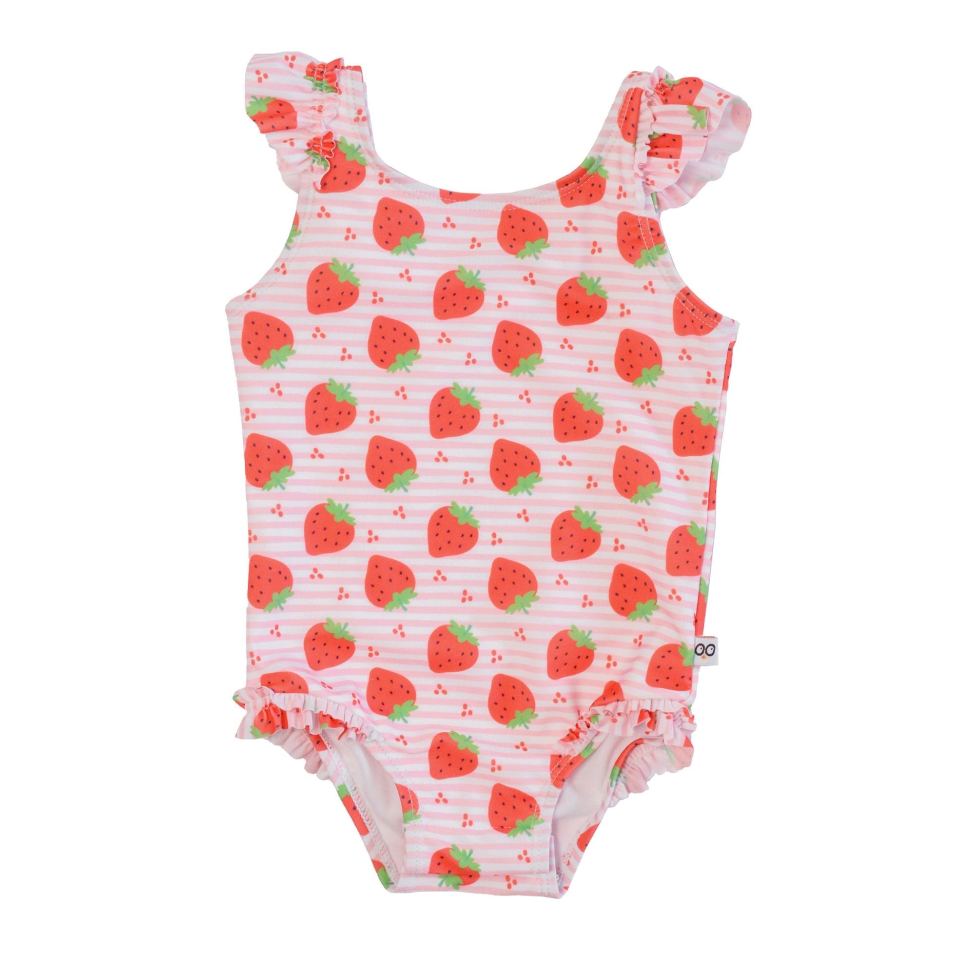 Baby Ruffled 1 Piece Swimsuit