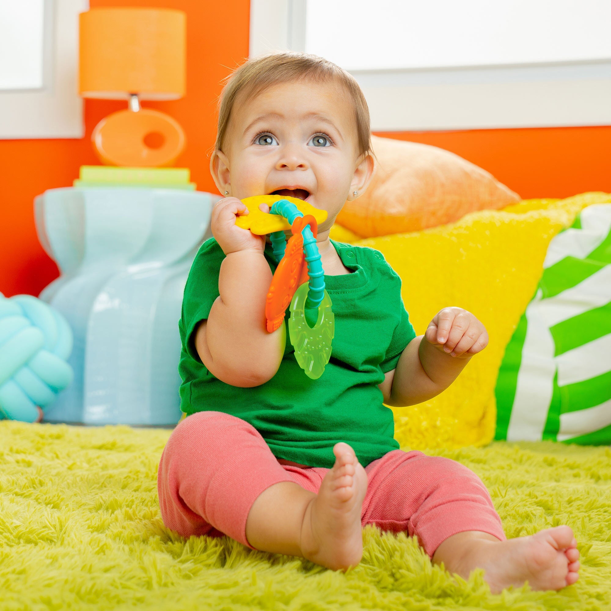 Bright Startsâ„¢ Tropical Chewsâ„¢ Teething Ring