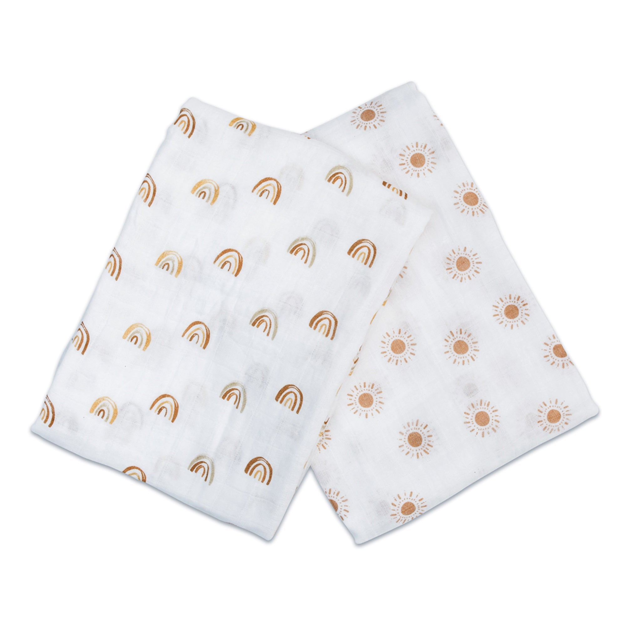 2pk Cotton Muslin Swaddle Blanket - 40x40