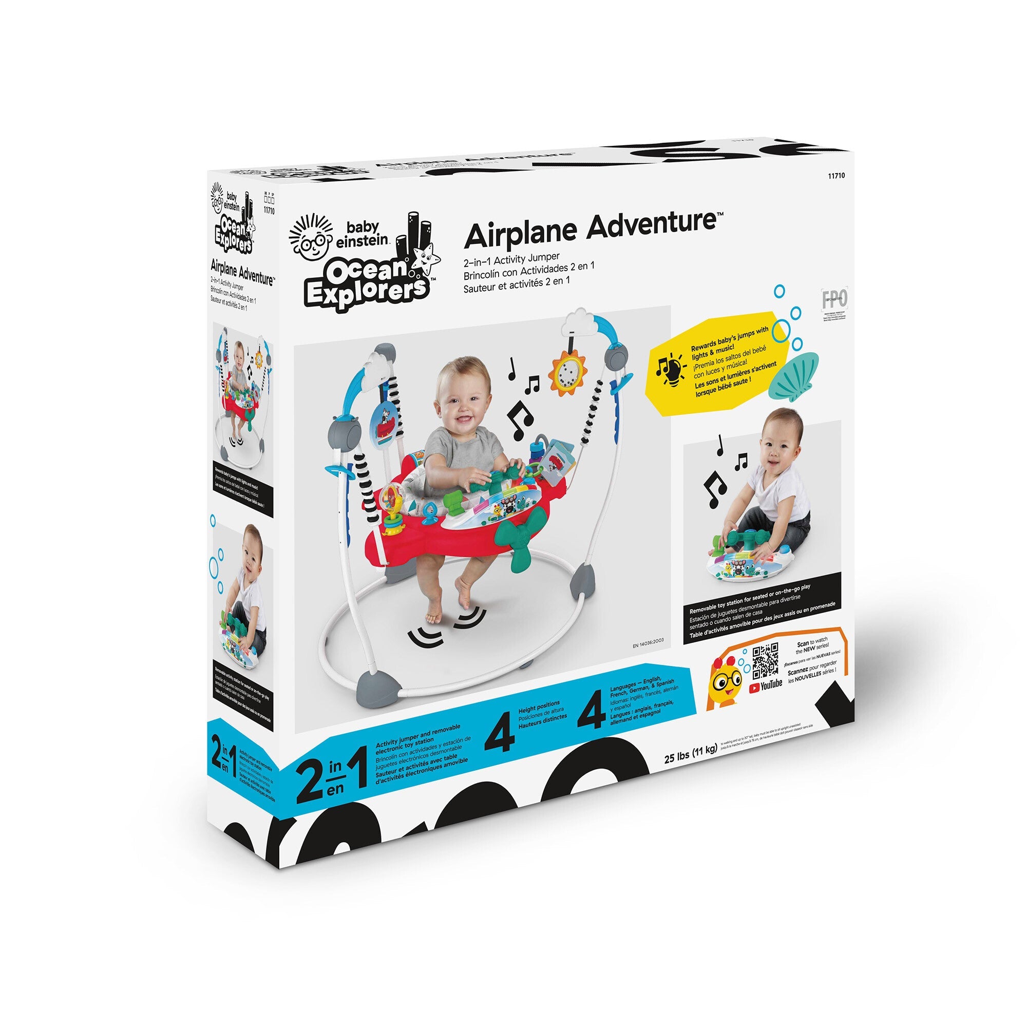Airplane Adventureâ„¢ 2-in-1 Activity Jumper