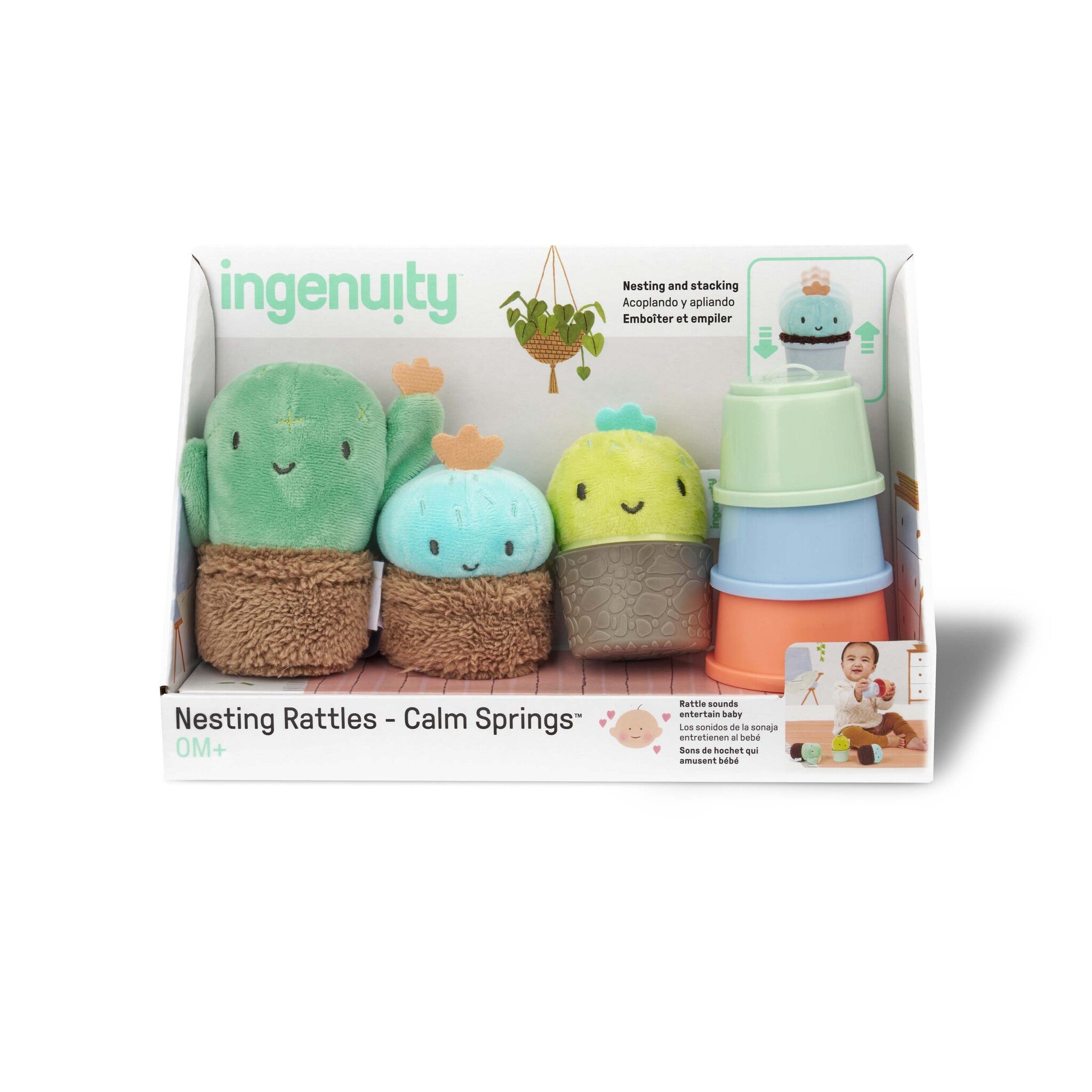Calm Springsâ„¢ Nesting Rattles