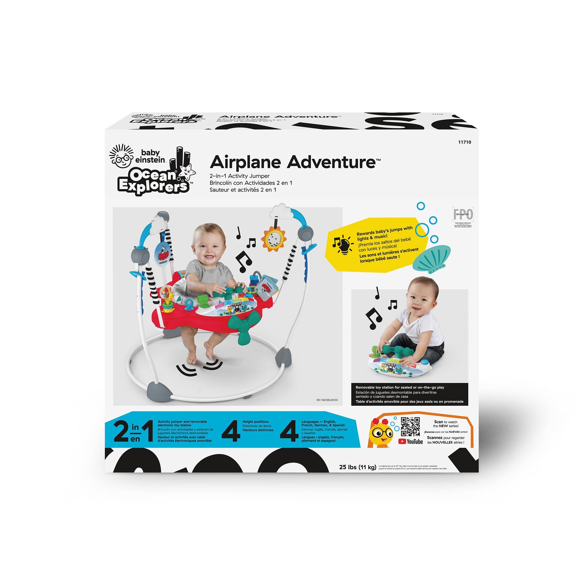 Airplane Adventureâ„¢ 2-in-1 Activity Jumper