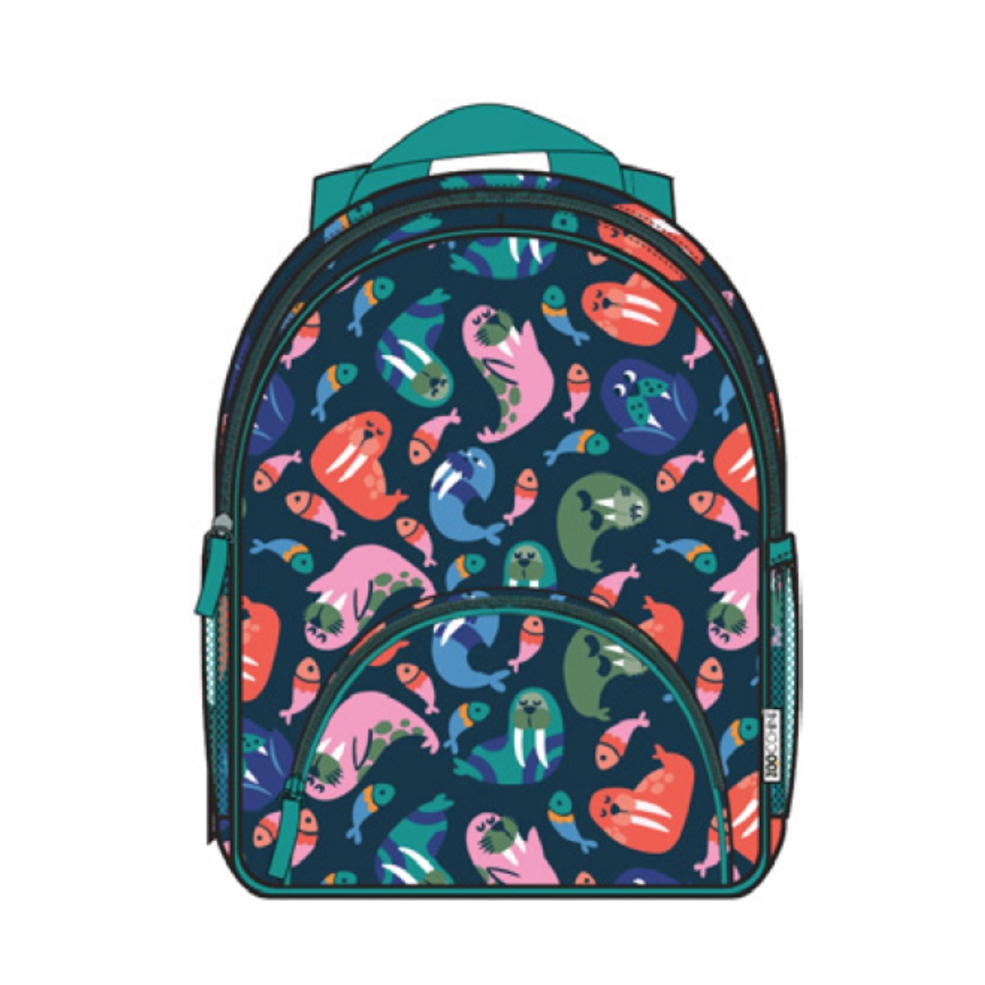 Printed Backpack - Wally the Walrus
