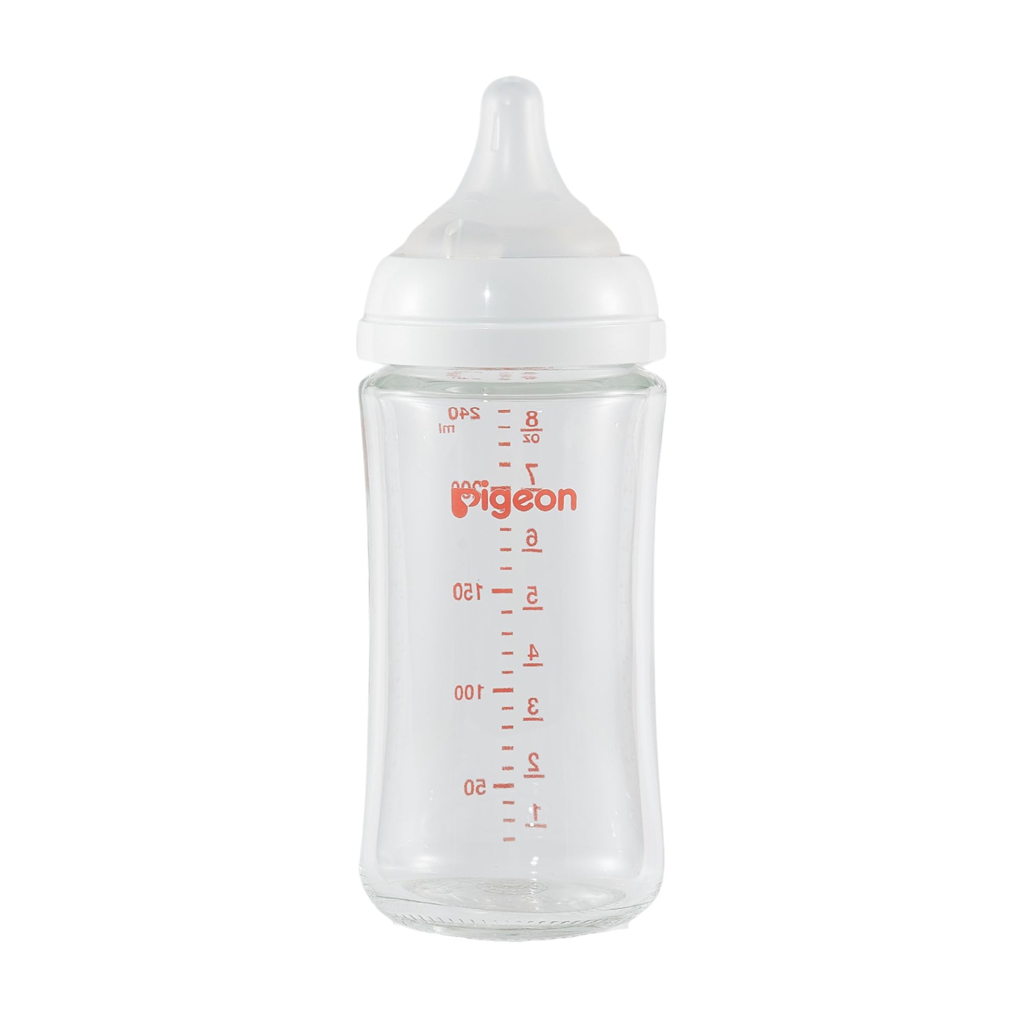 Glass Bottle 8oz with M Nipple (3M+)