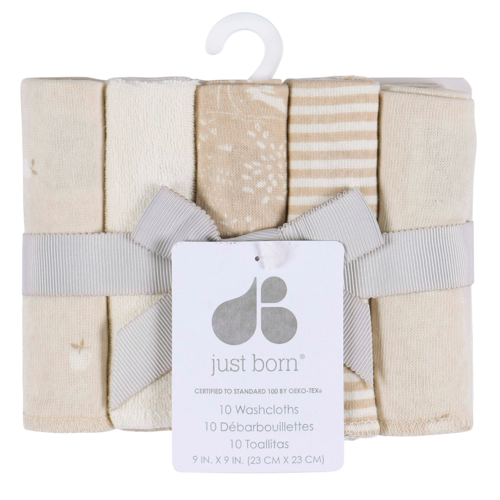 10-Pack Washcloths