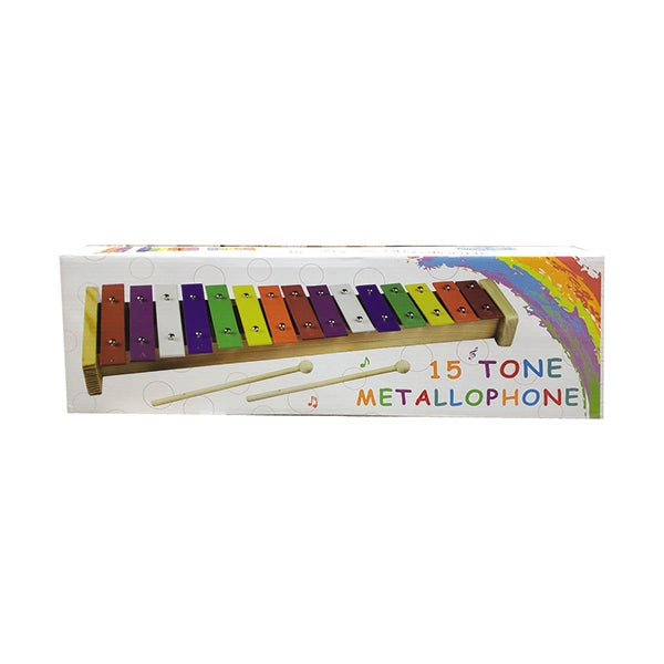 METAL XYLOPHONE 15-TONE COLOURED – PLAYWELL (HAPE)