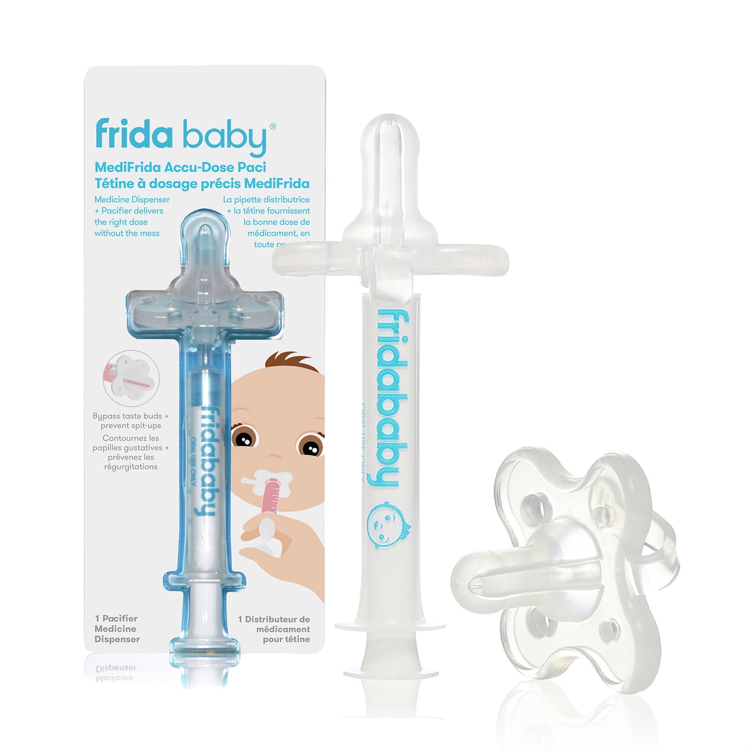 MediFridaÂ® the Accu-dose Pacifier Medicine Dispenser