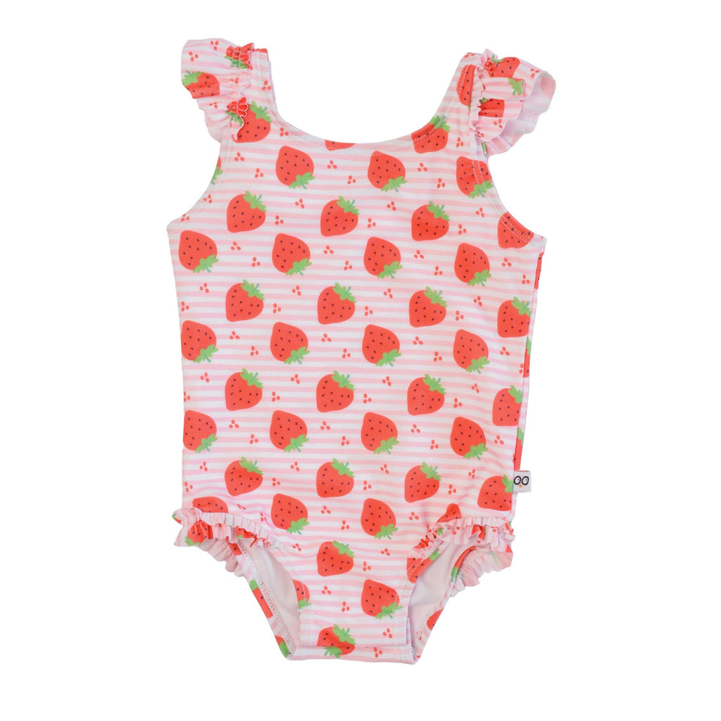 Baby Ruffled 1 Piece Swimsuit