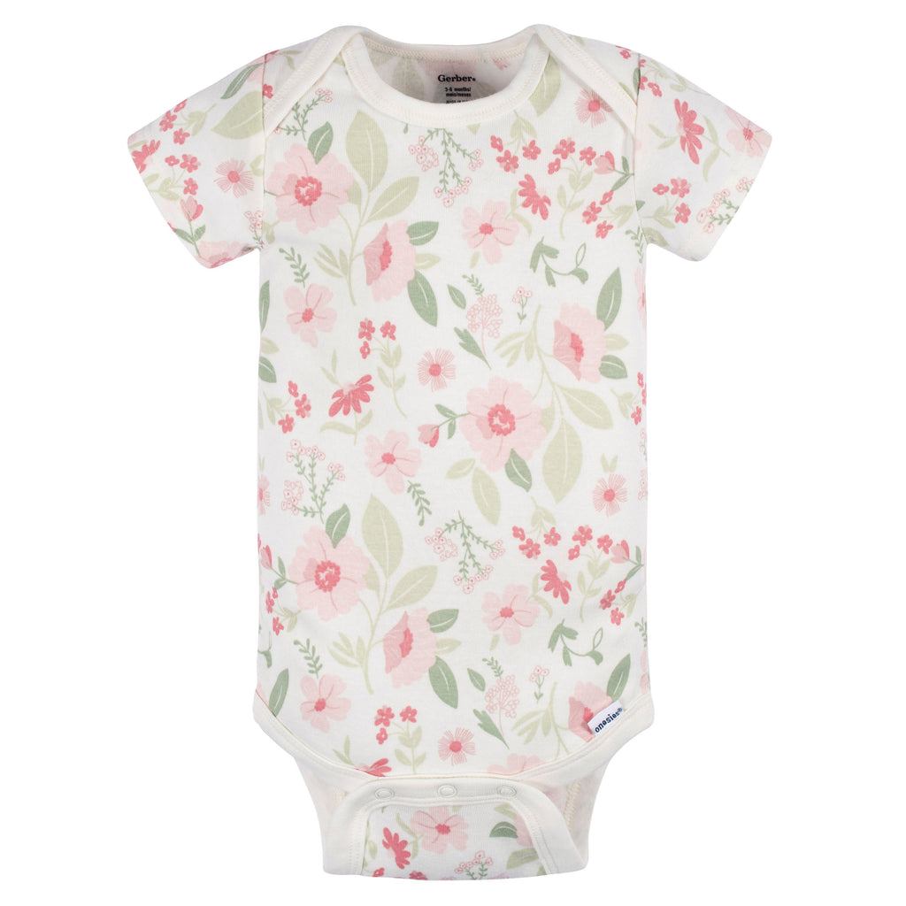 Short Sleeve Bodysuit Onesies - 3pk