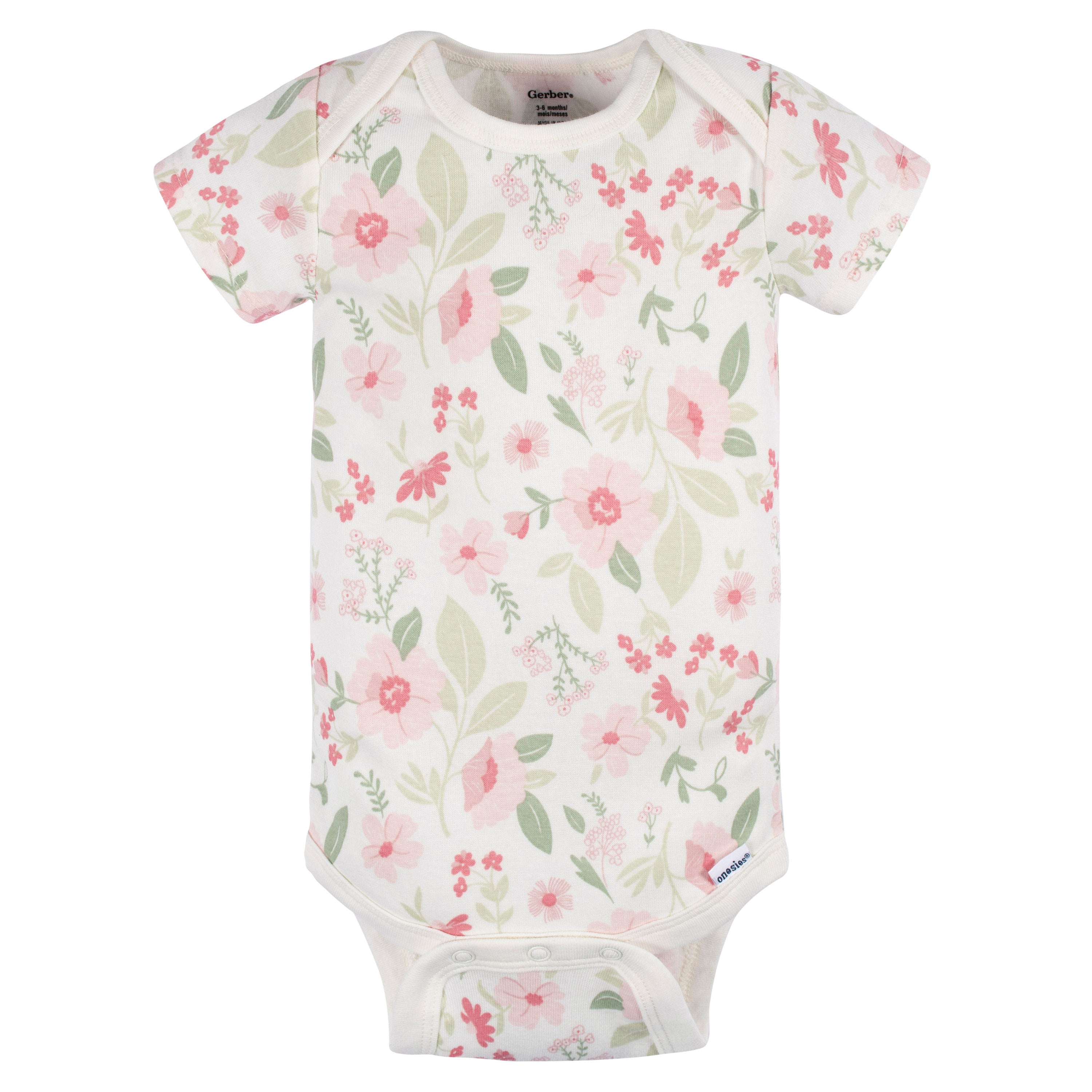 Short Sleeve Bodysuit Onesies - 3pk