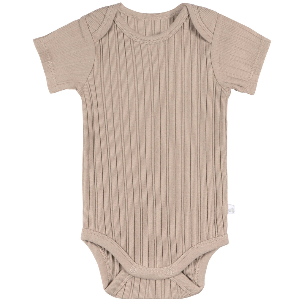 Short Sleeve Bodysuits - 3pk