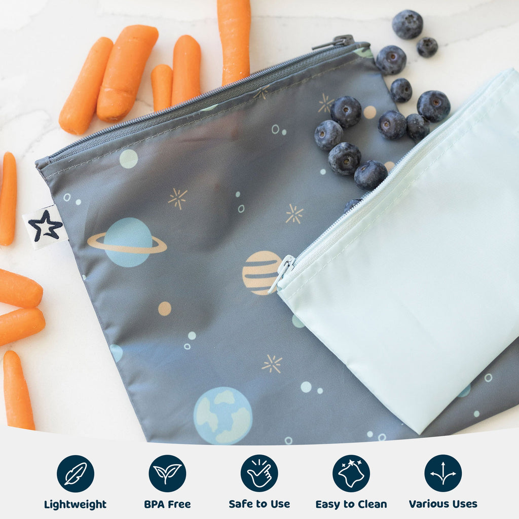 Reusable Snack Bags - 5pk