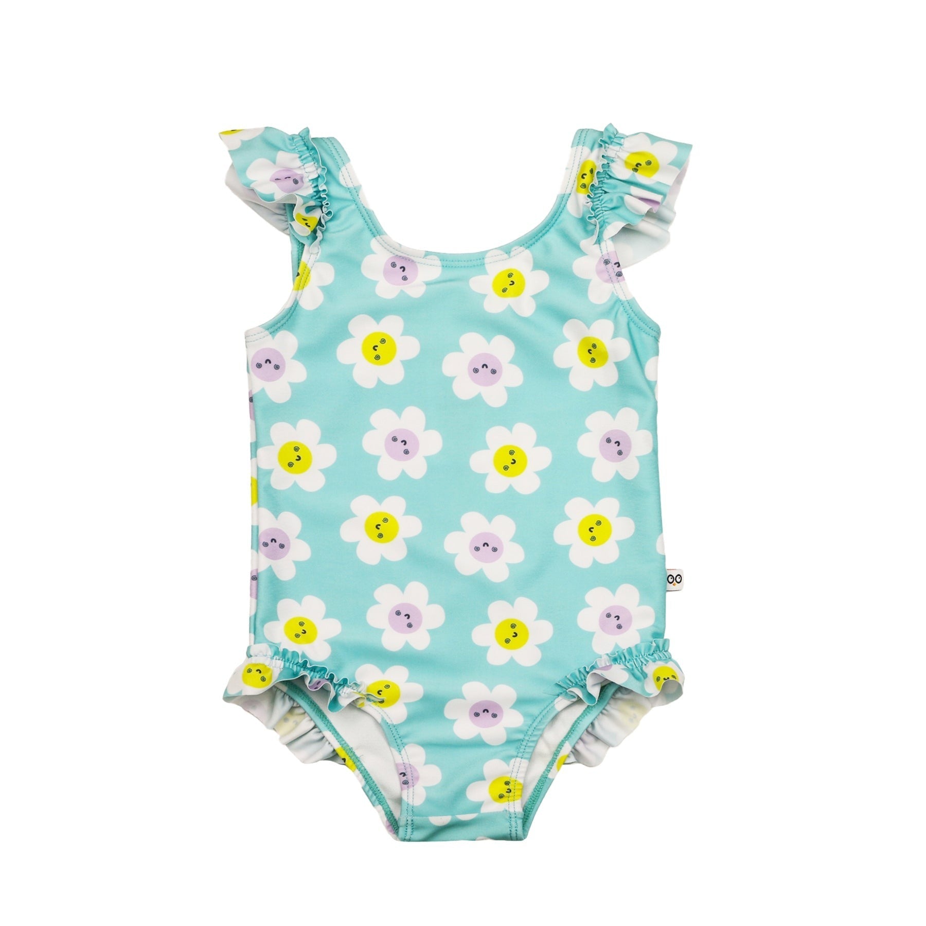 Baby Ruffled 1 Piece Swimsuit