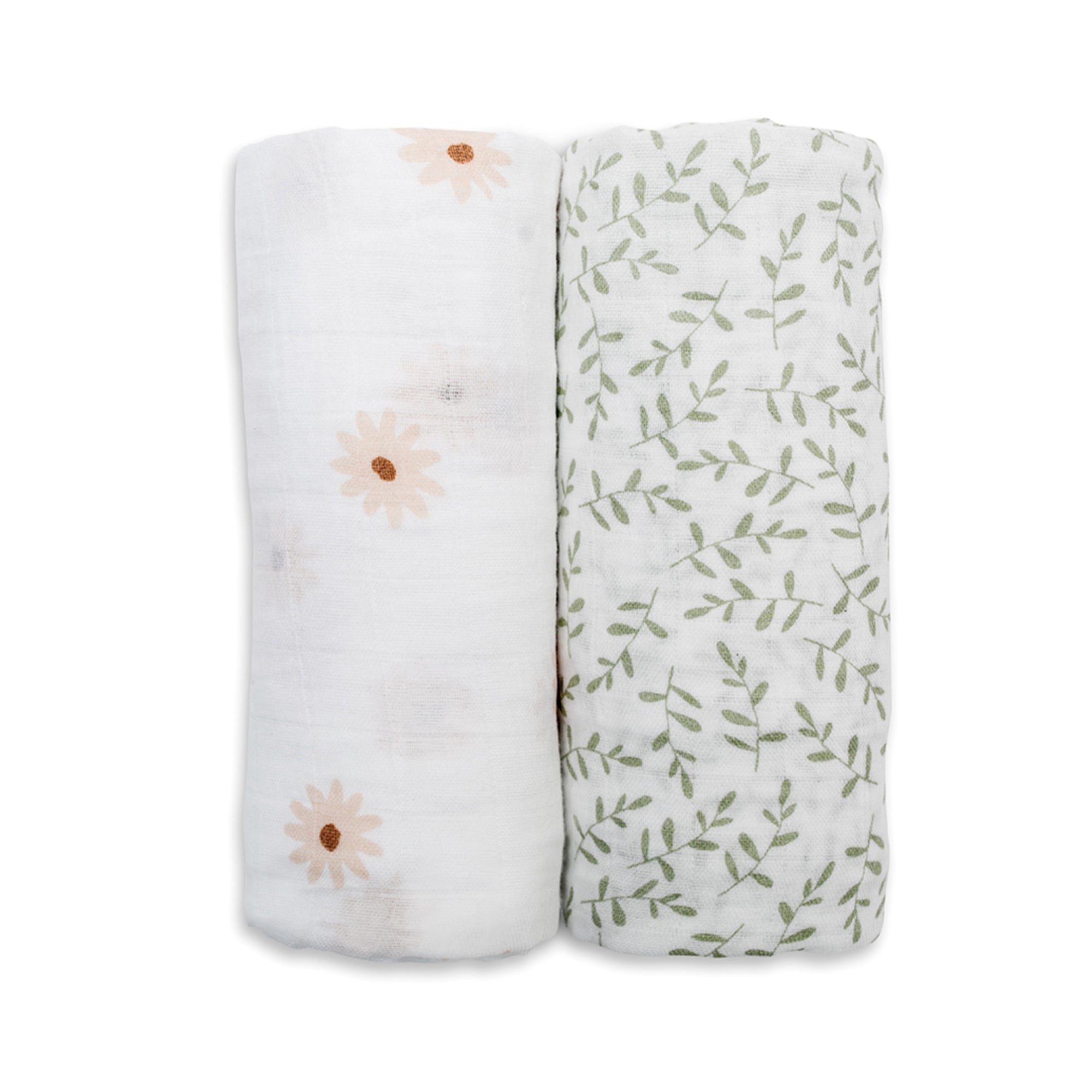2pk Cotton Muslin Swaddle Blanket - 40x40
