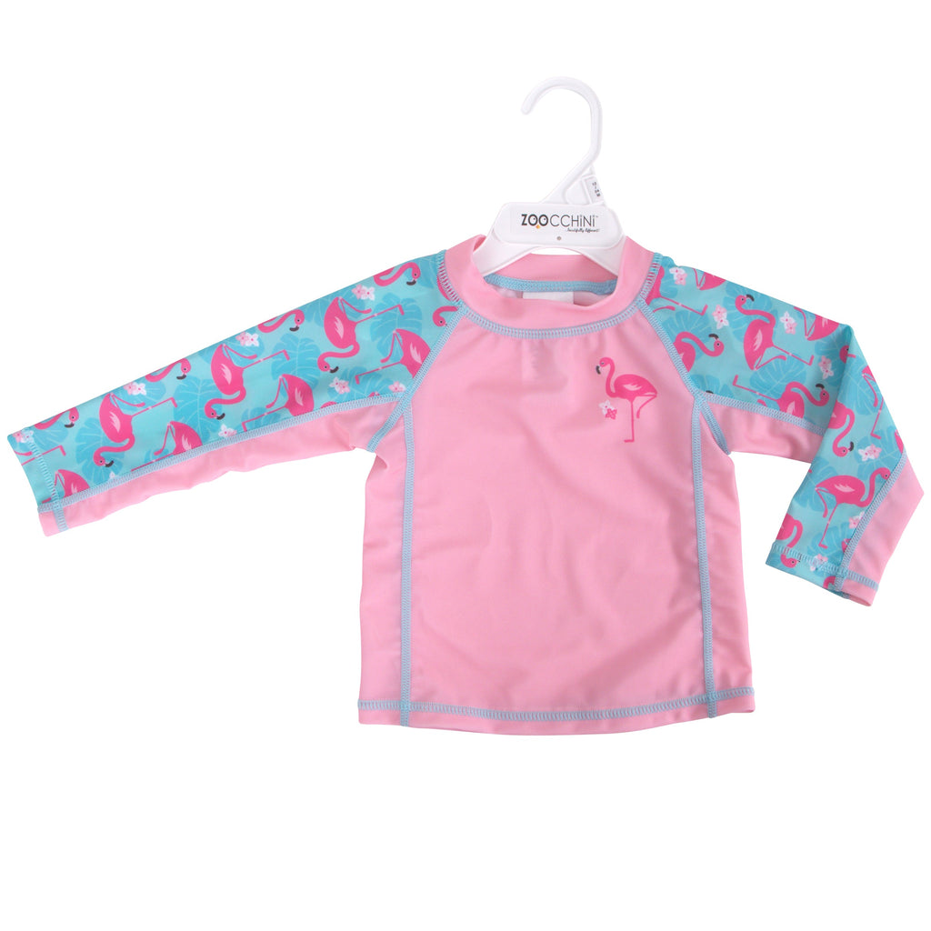Long Sleeve Baby UPF50+ Rashguard Swim Top