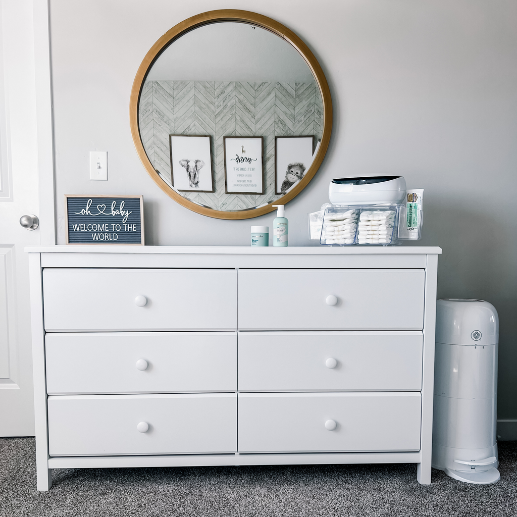dresser top diaperDEPOT