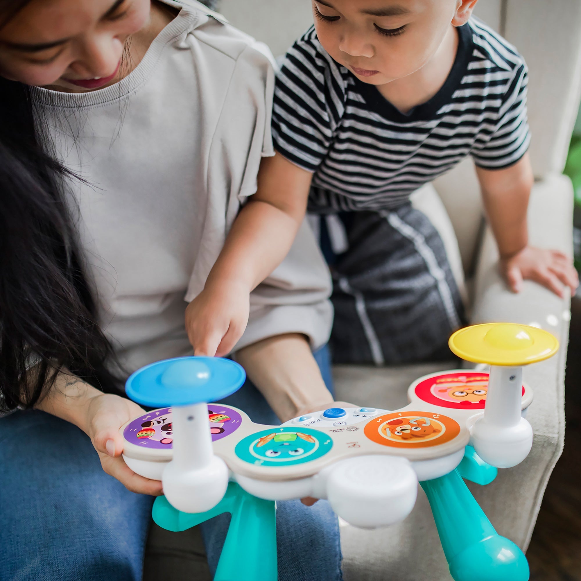 HAPE Together in Tune Drumsâ„¢ Connected Magic Touchâ„¢ Drum Set