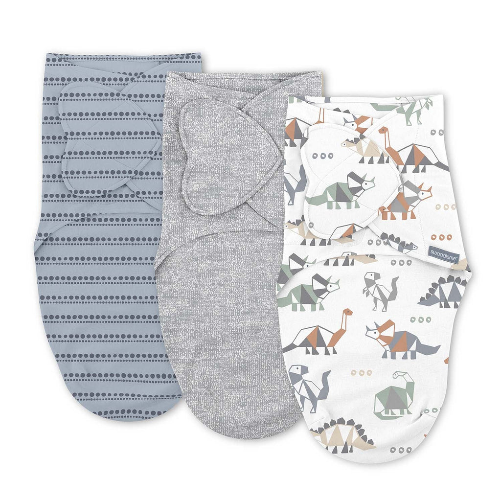 3 pack Monogram Collection Swaddle - Stage 1