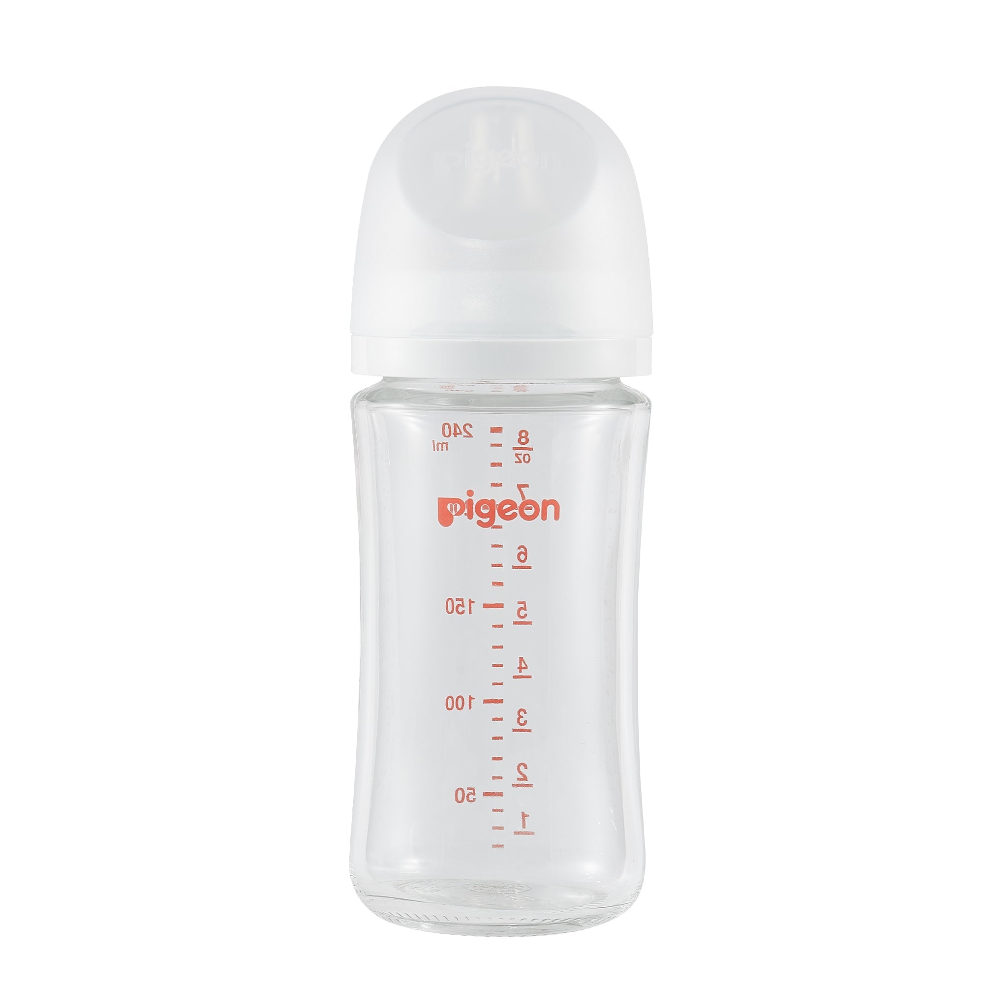 Glass Bottle 8oz with M Nipple (3M+)
