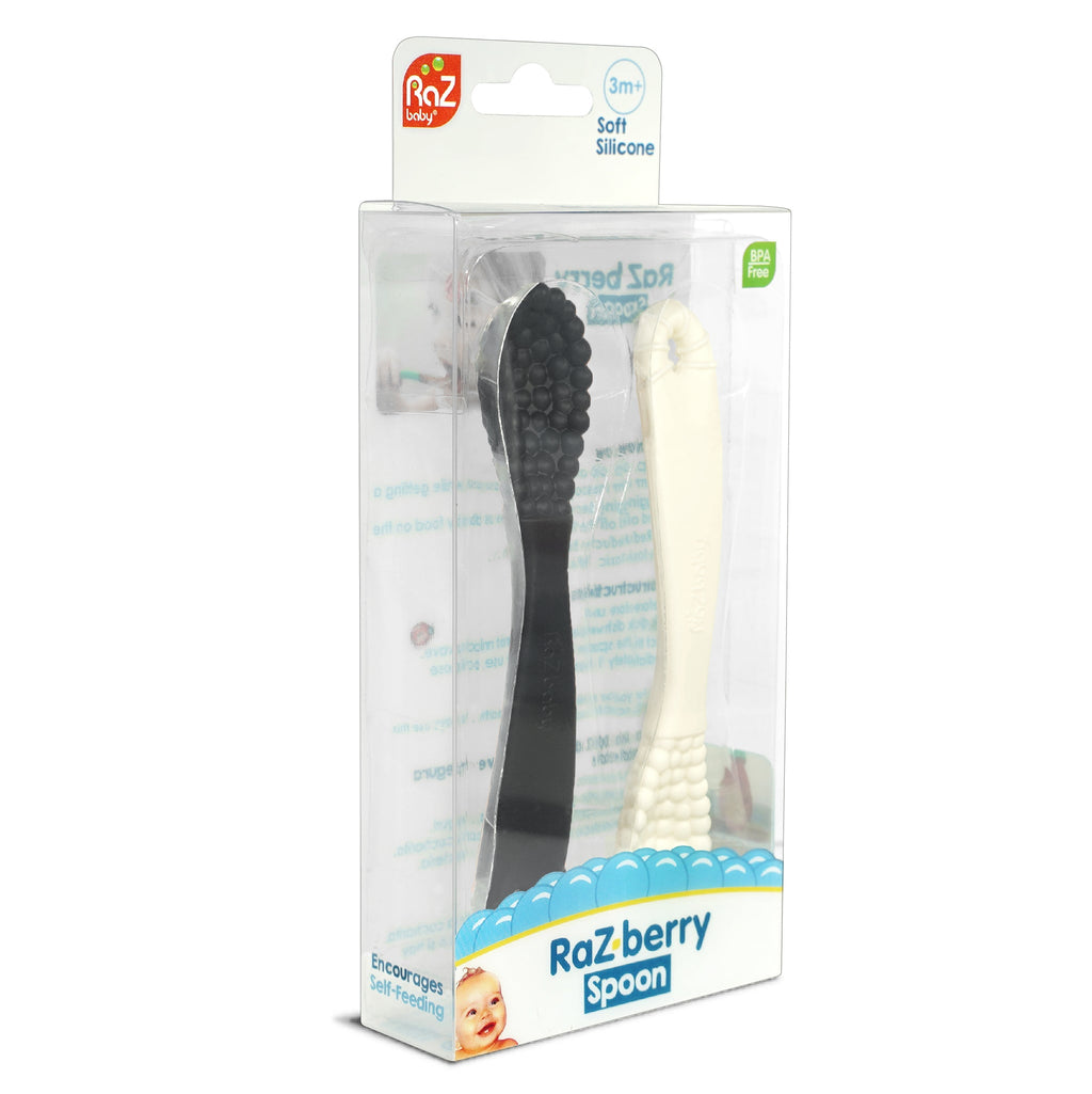 RaZberry Silicone Training Spoon - 2 pack