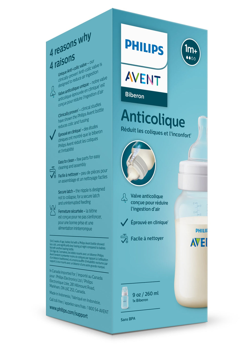 Anti-colic Baby Bottle - 9oz