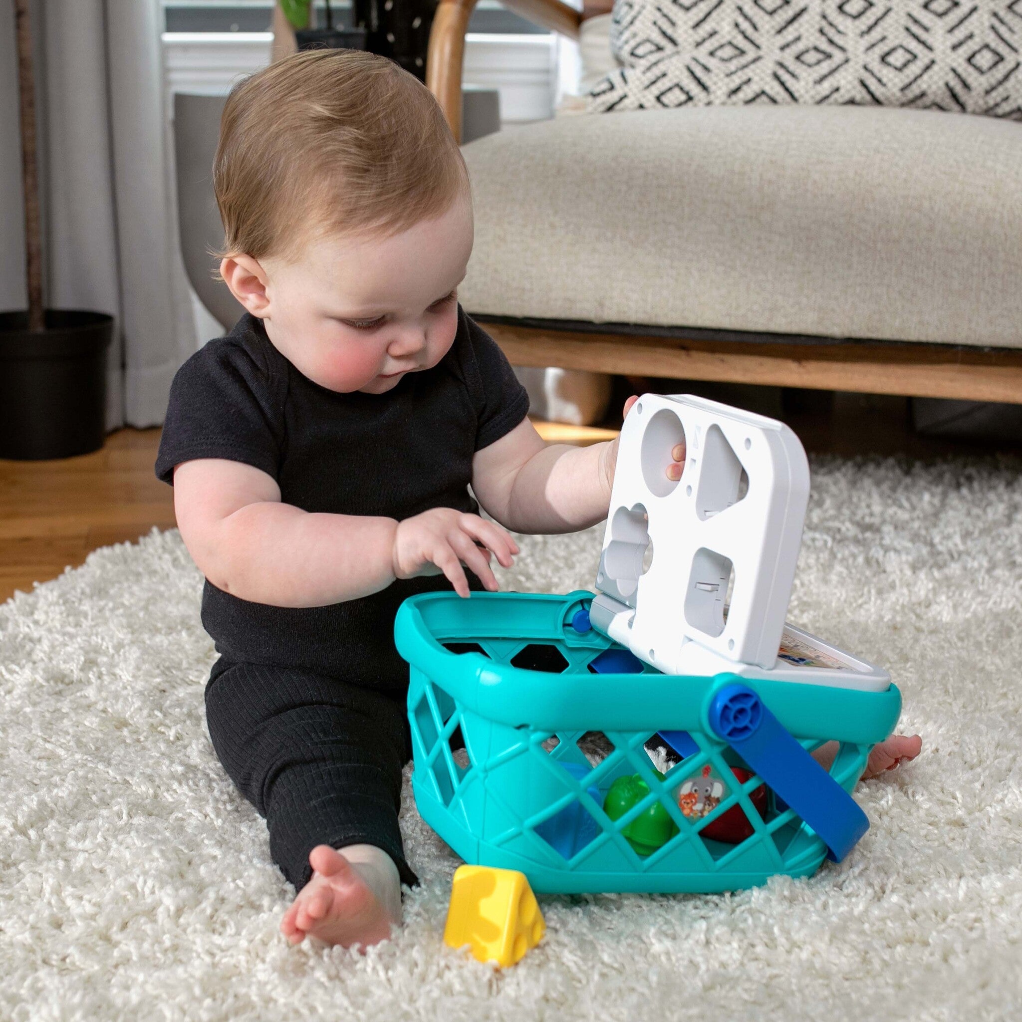 HAPE Magic Touch Shopping Basketâ„¢ Pretend to Shop Toy