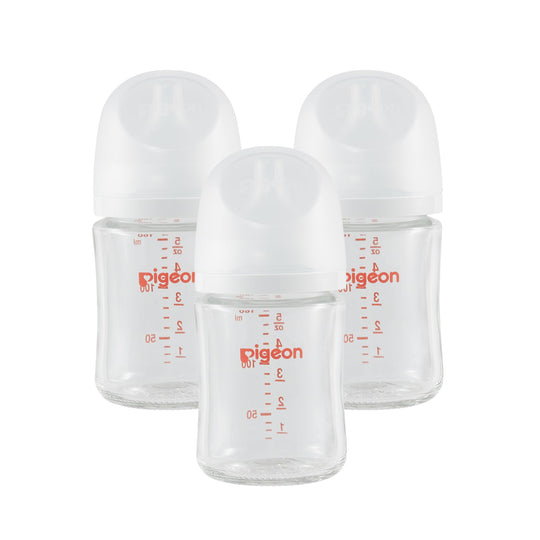 Glass Bottle 8oz with M Nipple (3M+)