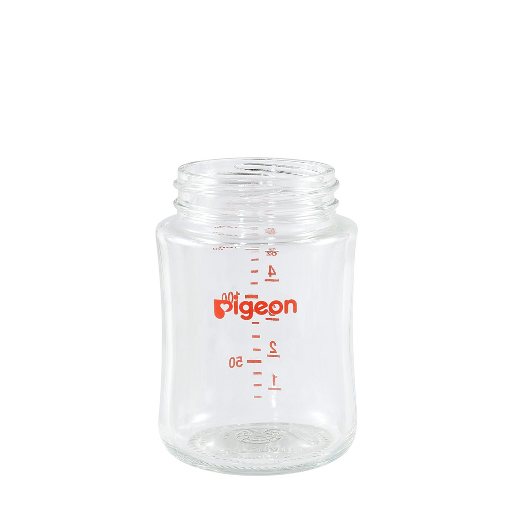 Glass Bottle 8oz with M Nipple (3M+)