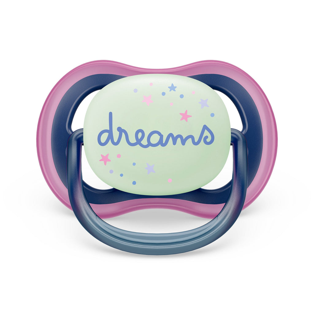 Ultra Air Pacifier Nighttime Glow - 2 Pack