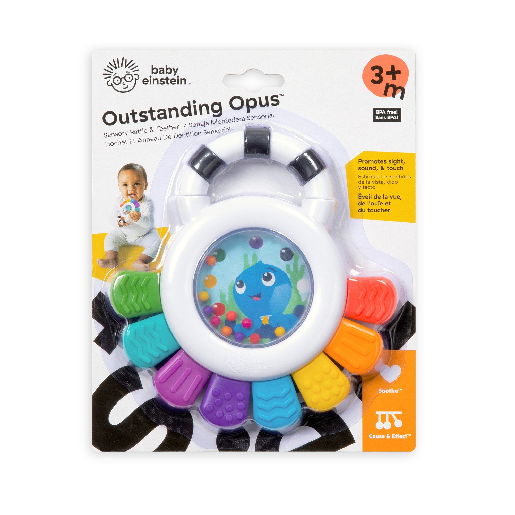 Outstanding Opusâ„¢ Sensory Rattle & Teether