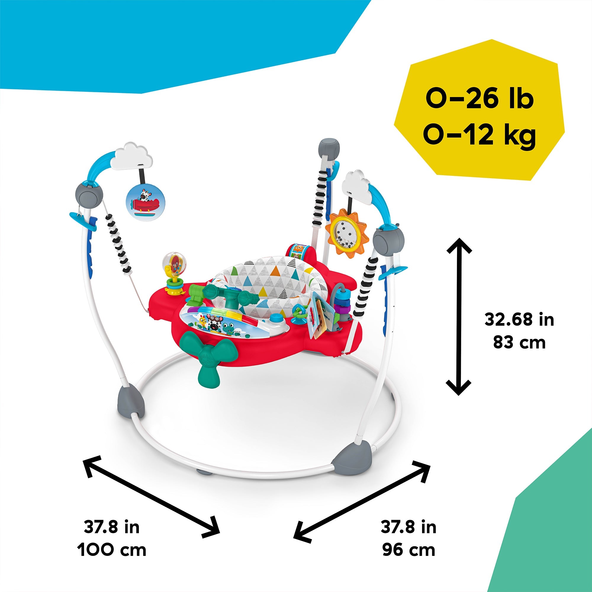 Airplane Adventureâ„¢ 2-in-1 Activity Jumper