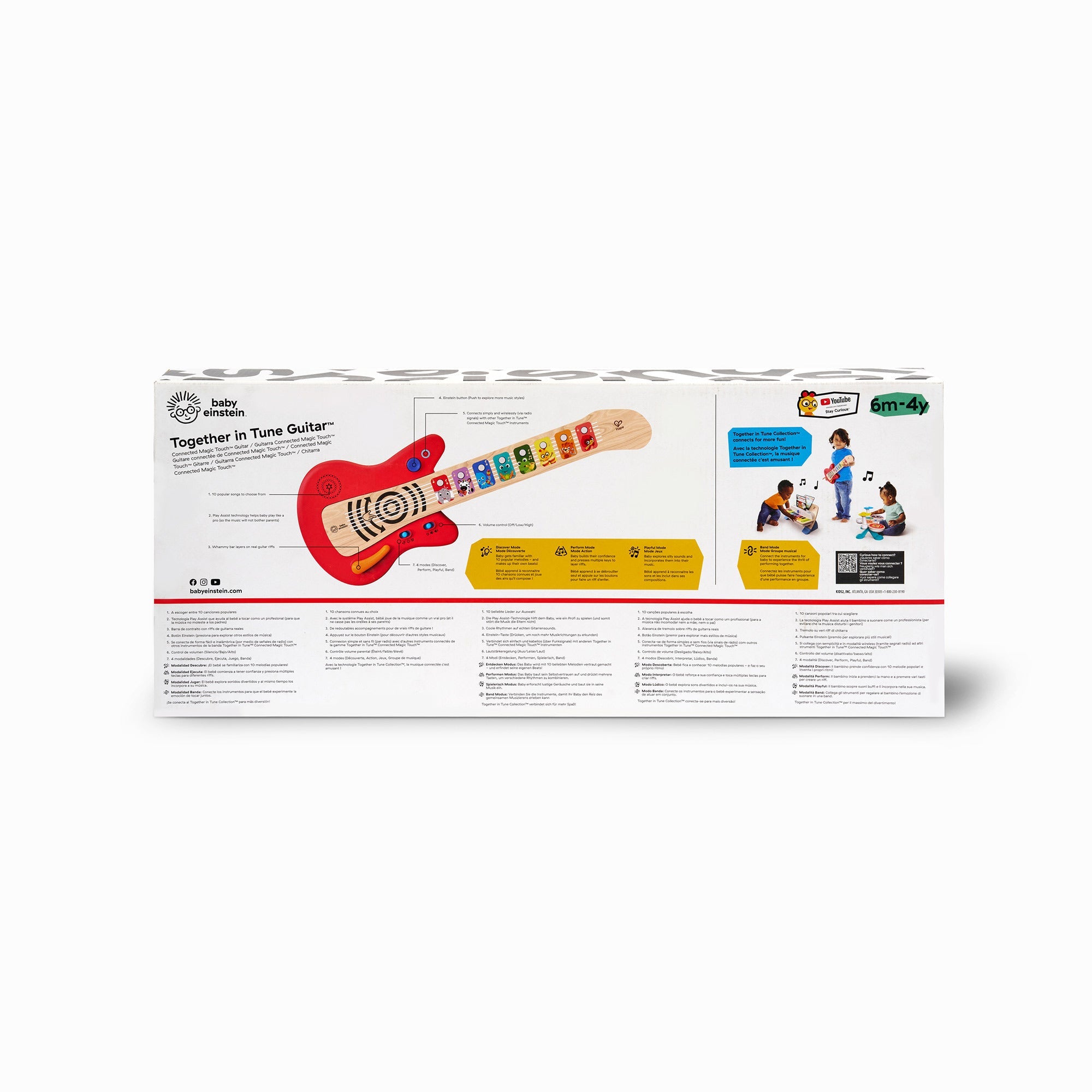 HAPE Together in Tune Guitarâ„¢ Connected Magic Touchâ„¢ Guitar