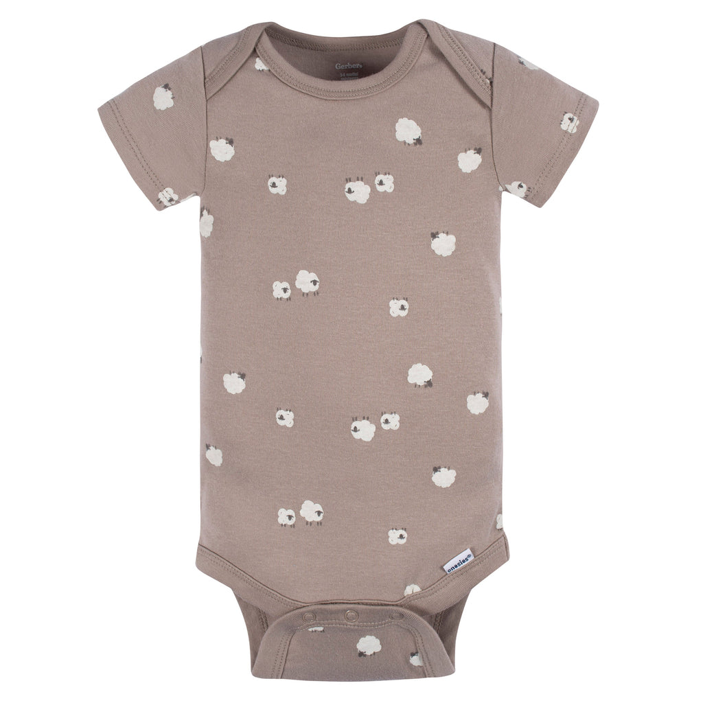 Short Sleeve Bodysuit Onesies - 3pk