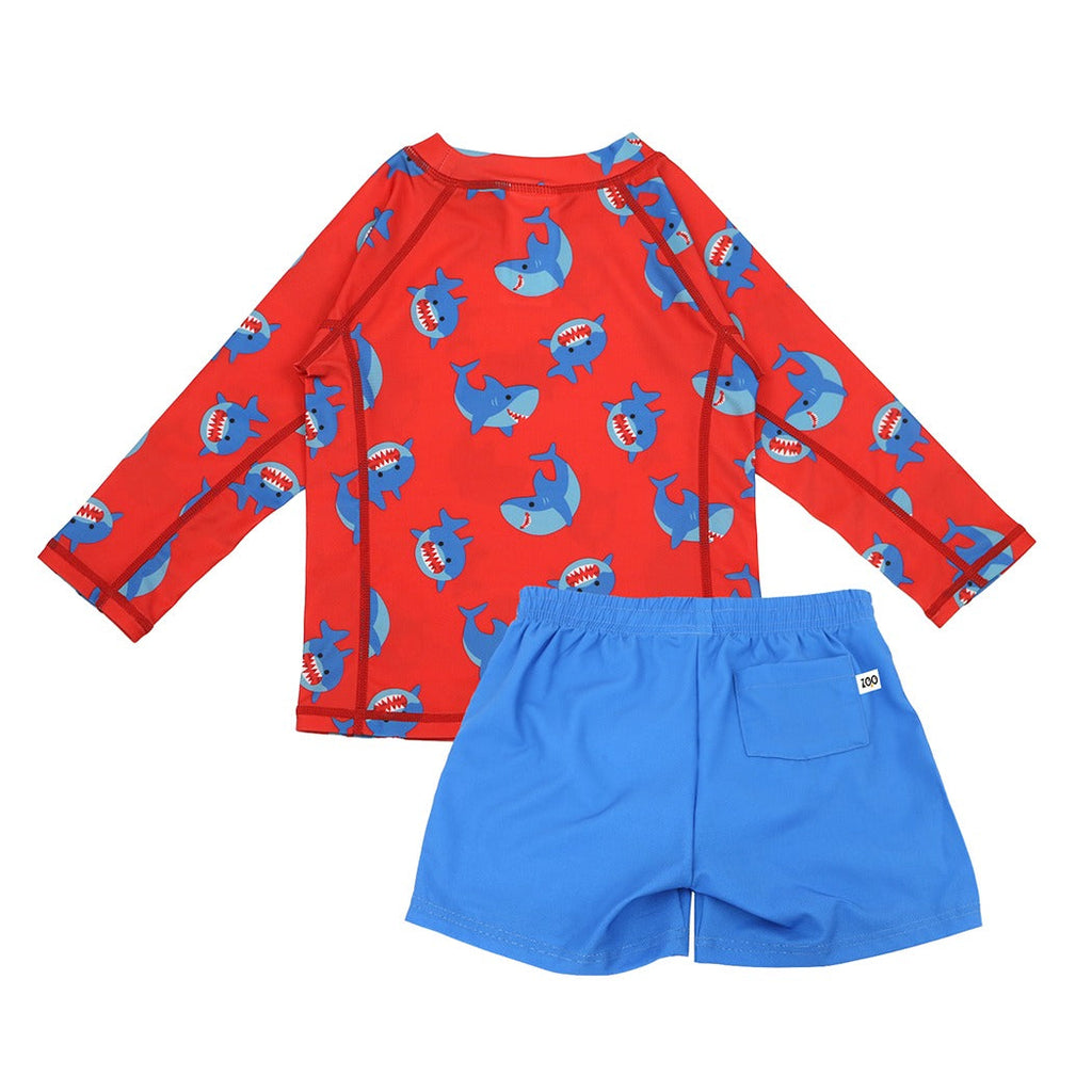 Rashguard Swim Top + Short Set