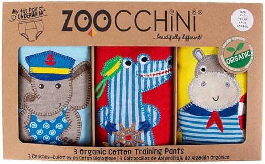 Organic Potty Training Pants (3pk) - Maritime Mates