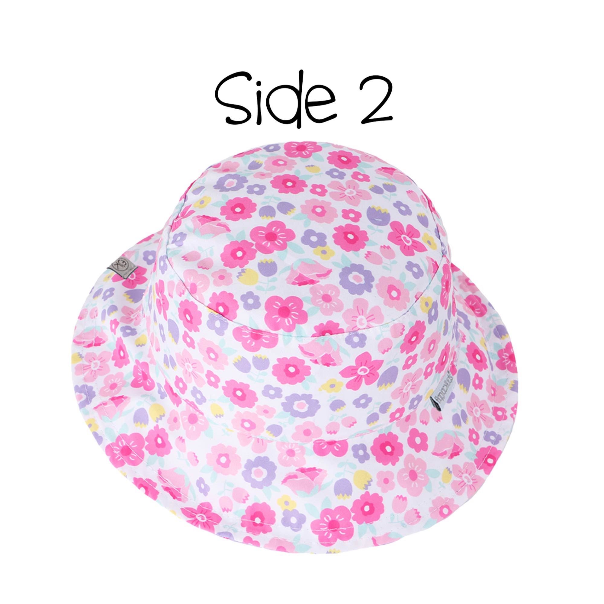 Reversible Kids UPF50+ Patterned Sun Hat