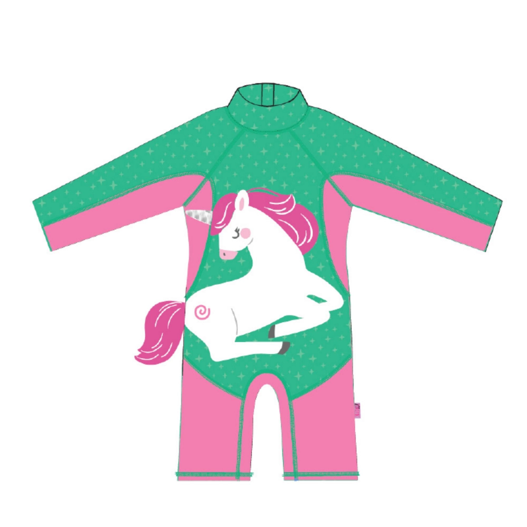 Rashguard 1Pc Swimsuit - Unity the Unicorn
