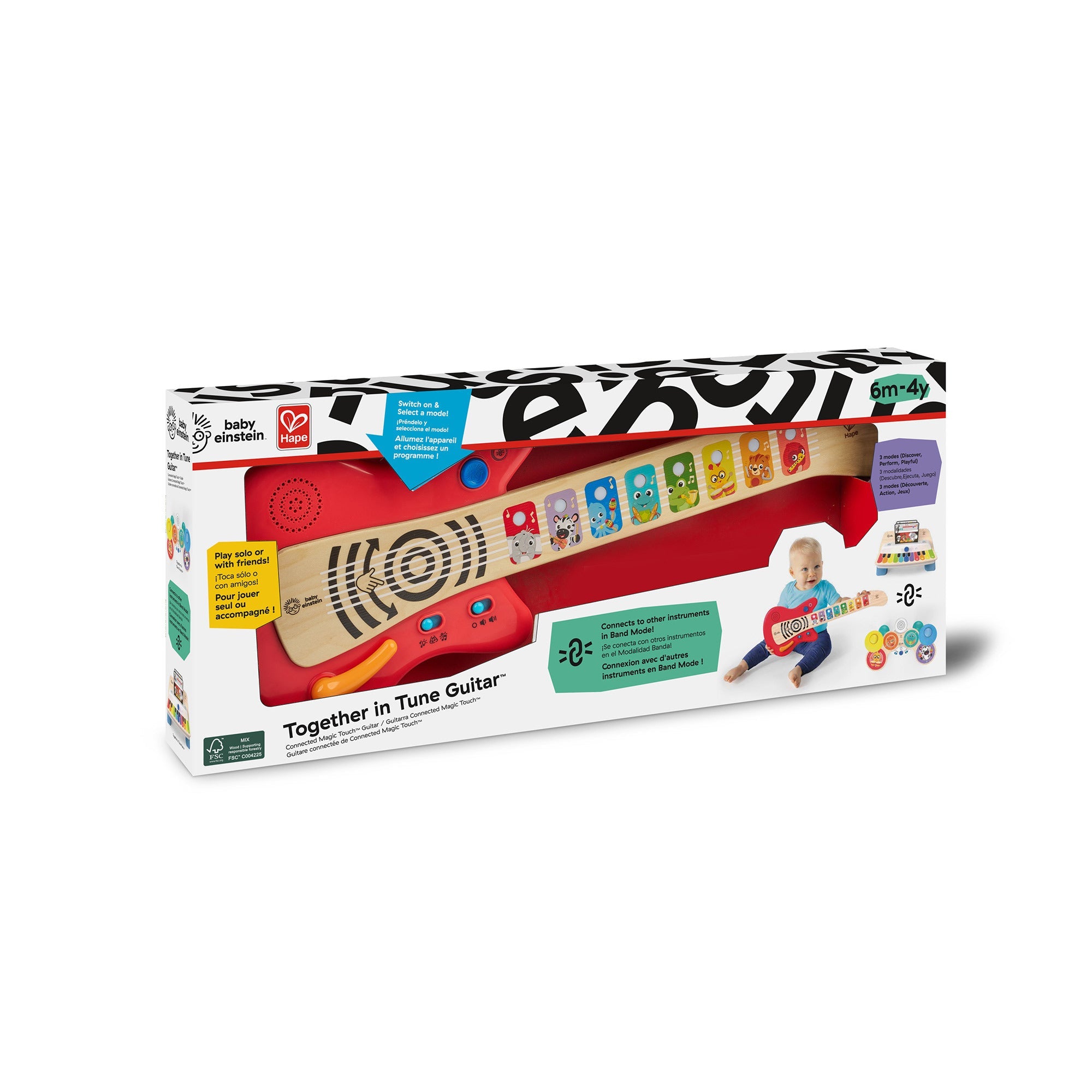 HAPE Together in Tune Guitarâ„¢ Connected Magic Touchâ„¢ Guitar