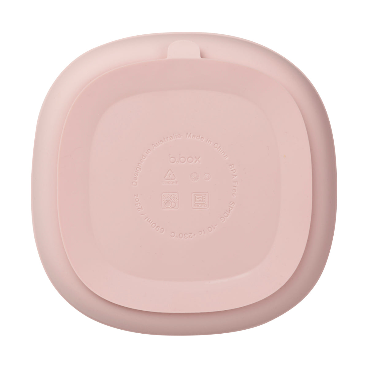 Silicone Plate + Lid