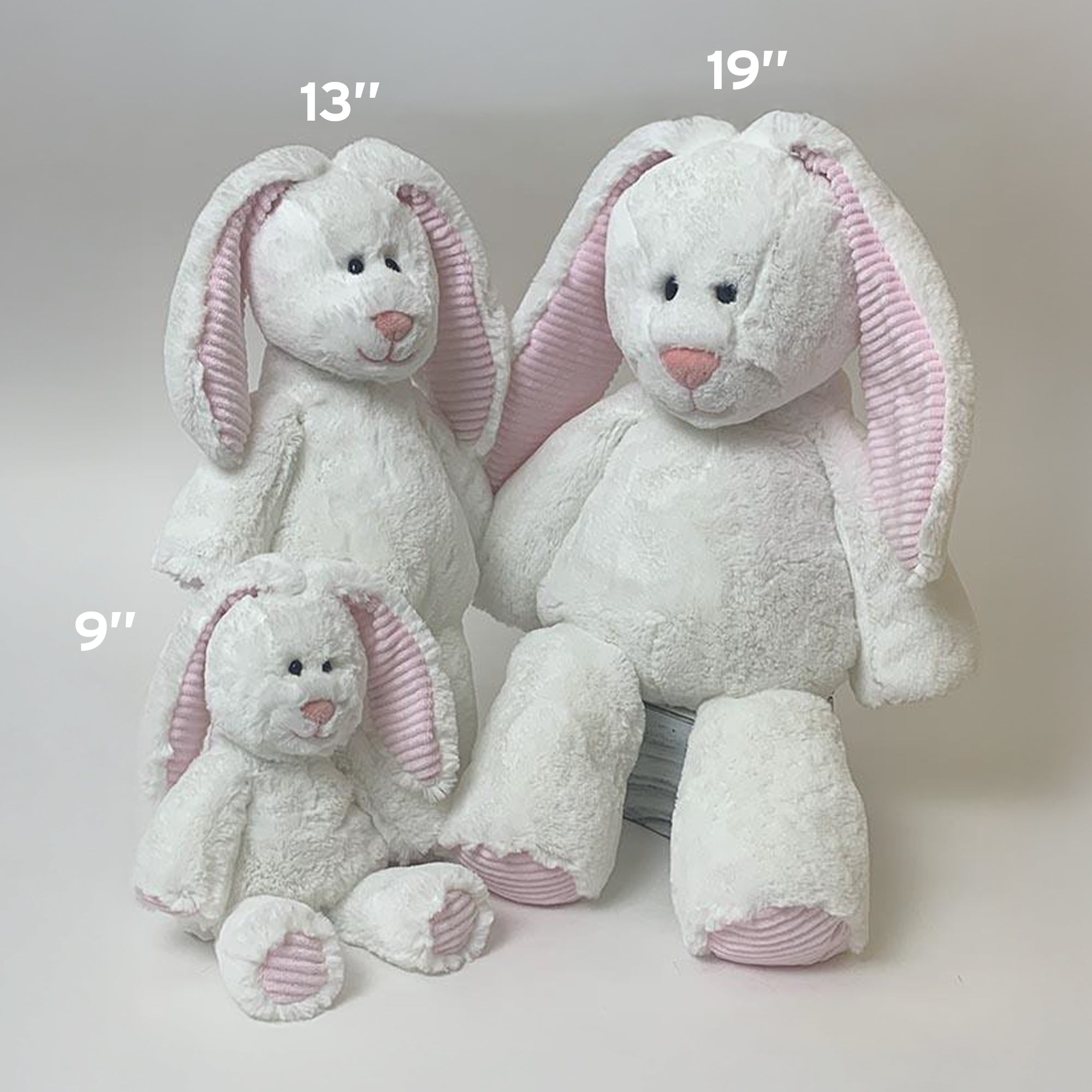 Marshmallow Cottonball Bunny 13"