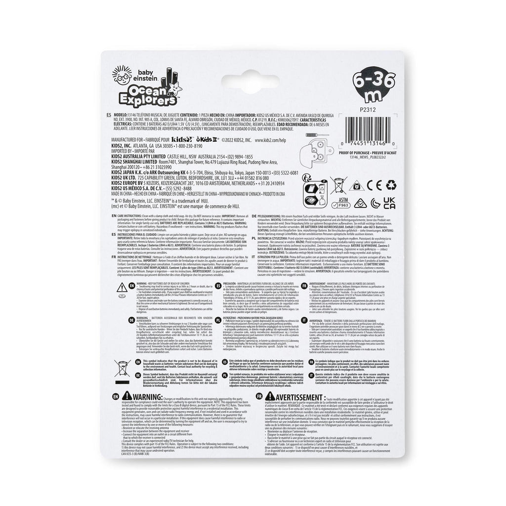 Shell Phoneâ„¢ Musical Toy Telephone