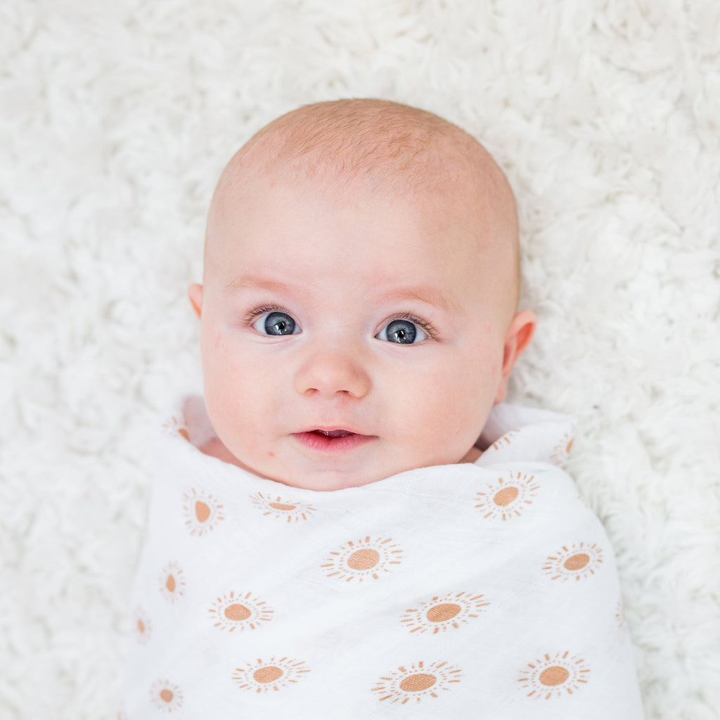 2pk Cotton Muslin Swaddle Blanket - 40x40