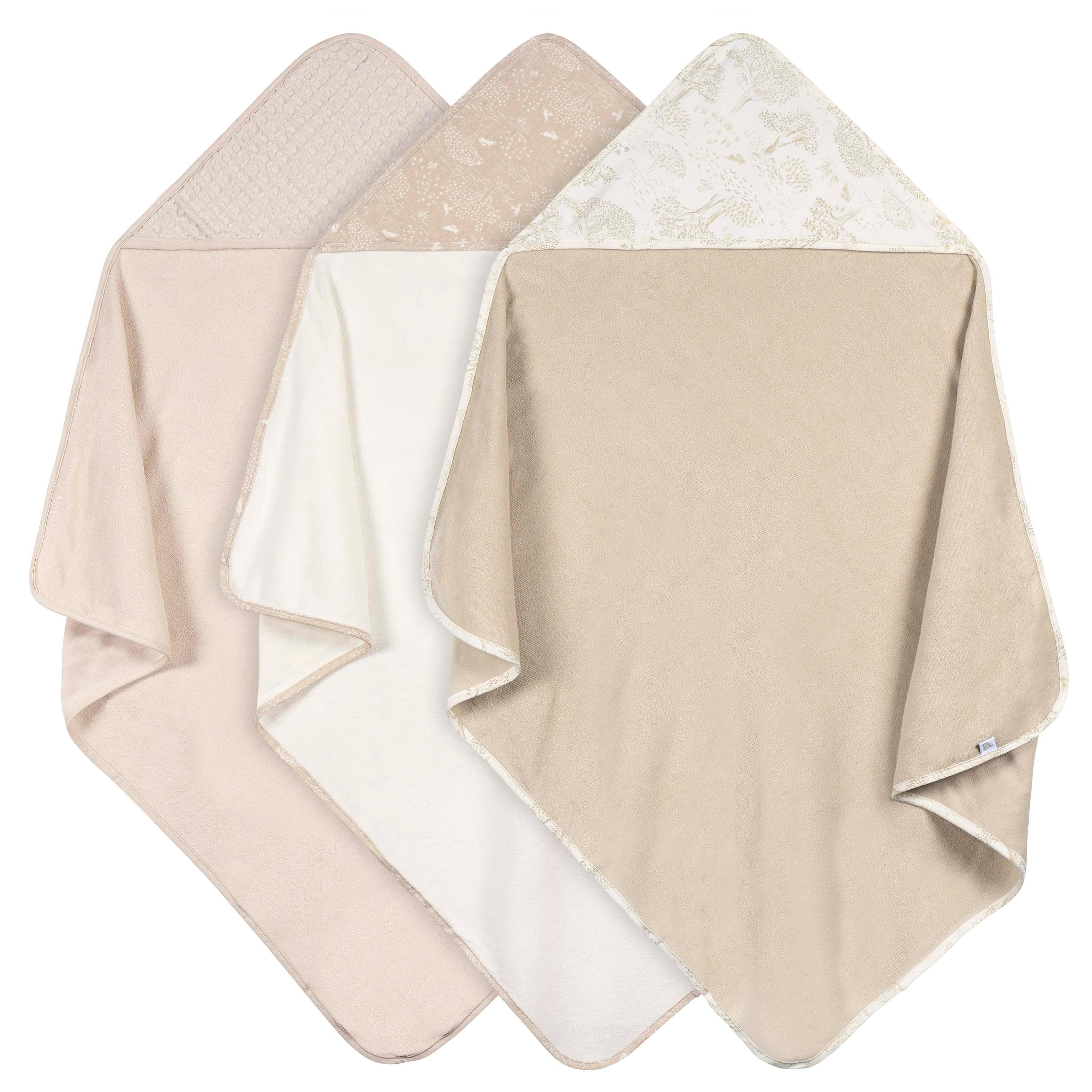 3-Pack Hooded Towels