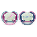 Ultra Air Pacifier Nighttime Glow - 2 Pack