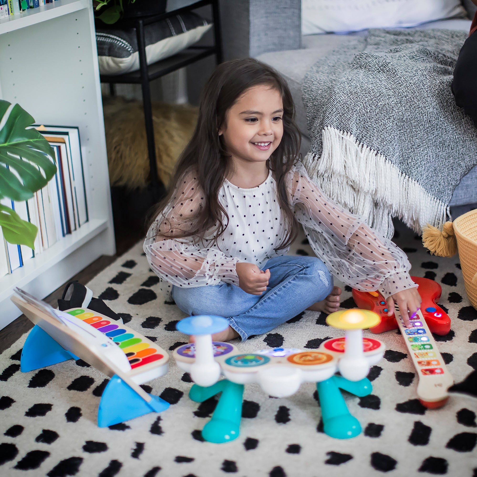 HAPE Together in Tune Drumsâ„¢ Connected Magic Touchâ„¢ Drum Set