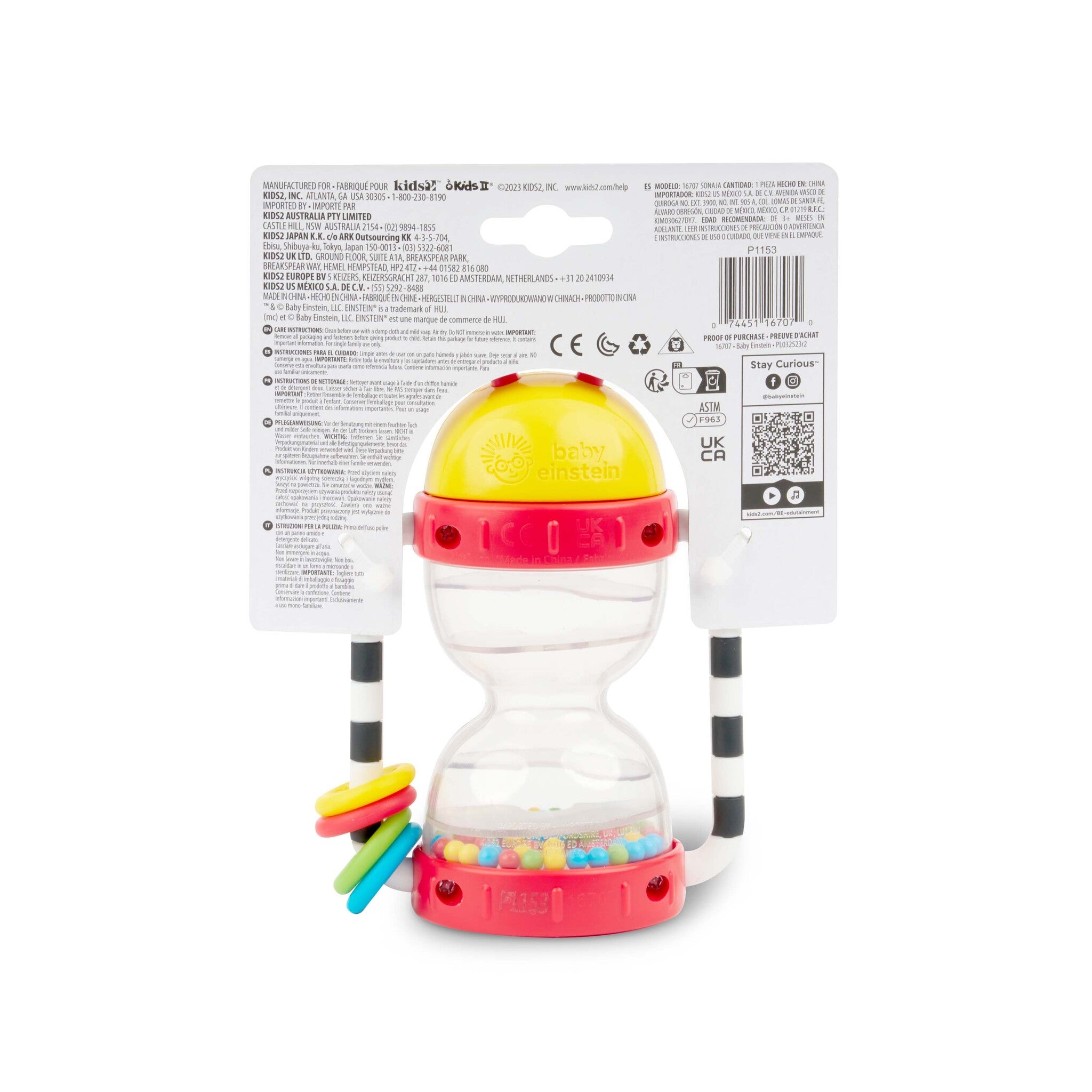 Calâ€™s Sensory Shake-upâ„¢ Activity Rattle