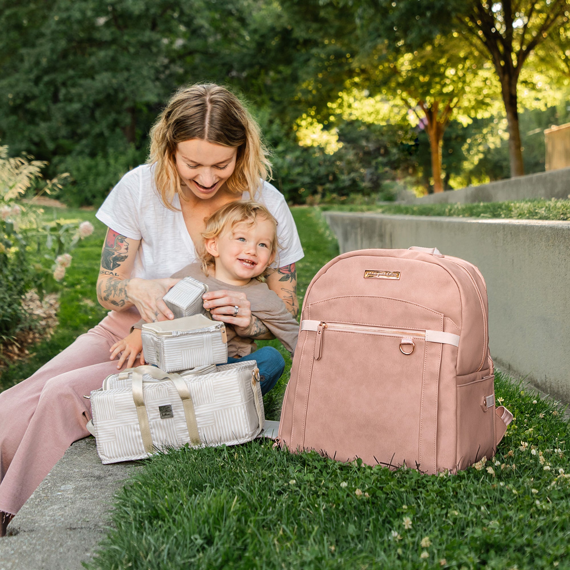 2-in-1 Provisions Backpack Diaper Bag