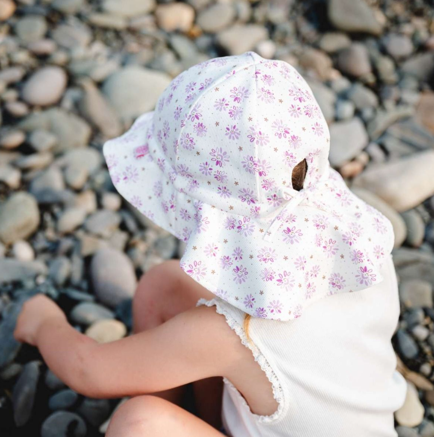 Grow with me hat - Rosebud