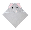 Grey Elephant Hooded Towel