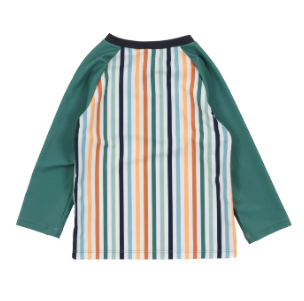 Baby Boy Green Two-Piece UV Swimsuit